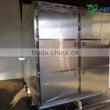 YSSTG0106 201 and 304 Stainless Steel DANFOSS Compressor 6 Bodies Mortuary Refrigerator thumbnail-6