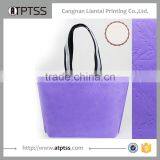 Hot Sale Ultrasonic Eco-friendly Cheap Easy Reusable Sublimation Shopping Bag thumbnail-1