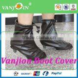 Fashion White Zippered Nonslip Rainproof Flodable Reusable Short Covers thumbnail-3