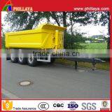 Full Drawbar Type Agricultural Tractor Tipper Trailer Farm Dump Truck Trailer With Hydraulic Cylinders