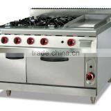 Gas Range With 4-Burner&Griddle&Oven (GH-996A) thumbnail-1