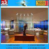 1.3-19mm Clear Decorative Curve Tempered Float Glass thumbnail-1