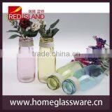 Glass Vase With Spary Color and String Decoration thumbnail-1