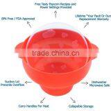 High Quality Microwave Silicone Popcorn Popper Silicone Collapsible Popcorn Popper Maker thumbnail-3