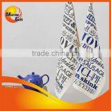 Custom Logo Print 100 % Cotton Kitchen Hand Towel