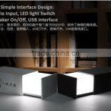 2016 Newest Explosion Hot-selling Pandora's Box Multifunction Bluetooth Stereo Music Speaker Touch LED Lamp Wooden BT Speaker thumbnail-3