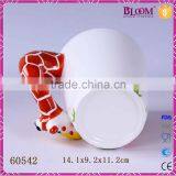 White Ceramic Giraffe Desgin Custom Coffee Mug thumbnail-6
