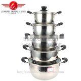 2016 China Market Best Selling Product Stainless Steel Soup Cooking Pot Set thumbnail-3