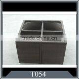 Garden Wicker Coffee Table Sets thumbnail-3