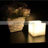 Newly Energy Saving Solar-powered Growing Lighting 3D LED Cube With 16 Colors Change thumbnail-2
