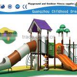 (A-03301) Double Slide ,tube Slide ,beautiful Roof ,happy Land Playground ,outdoor Kids Toy Park Kid's Playground thumbnail-1