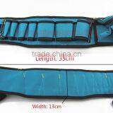 53x13cm Durable Tool Bag Waterproof Blue Canvas Waist Multifunctional Electrical Tools Oxford Bag thumbnail-5