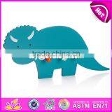 2017 New Design Cartoon Animal Wooden Baby Coat Hangers W09B075 thumbnail-2