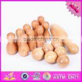 2016 Outdoor Garden Wooden Bowling Game W01A181 thumbnail-1
