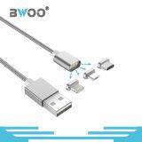 3 in 1 Magnetic Usb Cable With Lightning Micro Type-c Connector thumbnail-1