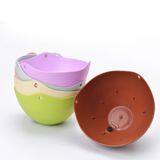 Пластиковый подвесной цветочный горшок с цепями и системой самоопрыскивания/Самооопрыскивающийся цветочный горшок thumbnail-1