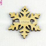 Wood Snow Slices for Christmas Tree Decoration thumbnail-1