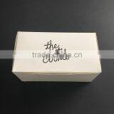 2017 Cheap Custom Logo Paper Card US Cookies Box Hot Sale