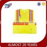 2017 High Visibility Security Yellow Safety Vest EN471 20471 thumbnail-1