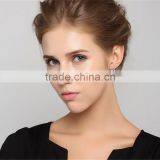 Exquisite Hot Sale Elegant Micro Insert Zircon Flower Shape 925 Sterling Silver Stud Earring thumbnail-4