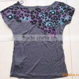 China Apparel Stock Women's T-shirt Plus Size Women Clothing thumbnail-4