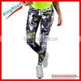 2016 Best Selling Lady's Sublimation Custom Compression Tights thumbnail-1