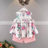 SS-982G Cheap Clothes From Turkey Kids Clothing Company Floral Baby Girl Clothes thumbnail-2