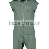 New in Tracksuit for Men Army Green Short Sleeves Suits Custom Your Own thumbnail-3