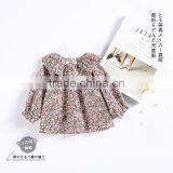 2017 Wholesale Toddler Girl Clothing Girls Shirts Kids Long Sleeve Cotton Floral Blouses Baby Clothes thumbnail-2
