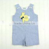2017 Baby Boys Easter Outfit Kids Bunny Shortall Newborn Baby Boys Romper thumbnail-3