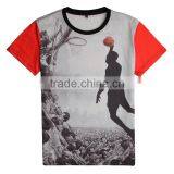 Fashion Basketball Team Polyester Sublimation China Wholesale T-shirt 3D Printing thumbnail-2