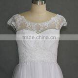 Customized New Design Backless Sexy Wedding Dress thumbnail-3