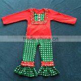 Wholesale Boutique Branded Toddler Girl 2015 Fall Clothing For Christmas QL-183 thumbnail-5