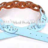 Round Pin Buckle New Design Fashion Women Belt