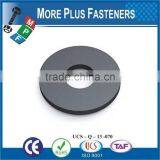 Made In Taiwan Plastic Flat Washer Black Nylon Reinforced Rubber Fender Thrust Round thumbnail-6