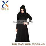Formal Black Abaya Fabric for Muslim Dress Fabric thumbnail-1