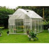 Sturdy Aluminum 4mm UV Twin-wall Polycarbonate for Greenhouses 8\' X 8\'