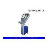 Indoor Information Internet Touch Screen Self Service Kiosk For Interactive Manner