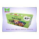 Recyclable Cardboard Square Dump Bin Display / Cardboard Pos Displays