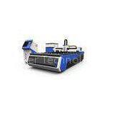 500W CNC Fiber Laser Cutter for Steel , Brass and Alumnium Industry Processing thumbnail-1