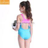 Professional Sport Beach Wear Kids Girls One Piece Swimwear thumbnail-4
