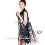 Latest Design Girls Bikini Swimwear Cover up Chiffon Beach Wear Blouse Summer Ladies Long Tops for Leggings thumbnail-6