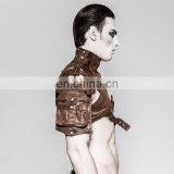 Steampunk Punk Rave Men's Leather Shoulder-neck Harness S-207 thumbnail-3