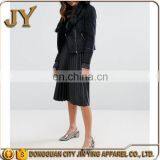 2017 Parka Women Clothing Faux Shearling Jackets Faux Fur Jackets Zip Fastening Coats Jin Ying Apparel Custom Clothing thumbnail-3