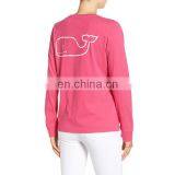 Custom Graphic Long Sleeve Sweater T-shirt Newest Printing Casual Women T Shirt thumbnail-4