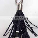 Cheap Wholesale Leather Tassels Keychain With USB Wire thumbnail-5