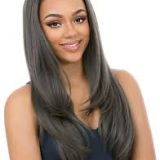 Cambodian Full Lace Kinky Straight Human Hair Wigs Chemical free