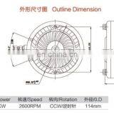 12В DC Motor 1,5 кВт для гидравлического насоса thumbnail-4