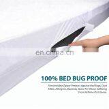Premium Bed Bug Proof Box Spring Encasement Waterproof Zippered Mattress Protector Box Spring Mattress Cover Bed Protector thumbnail-2