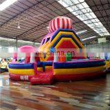 Attracting People Inflatable Spiral Obstacle Course With Slide for Commercial Events and Match,carnival Party thumbnail-6